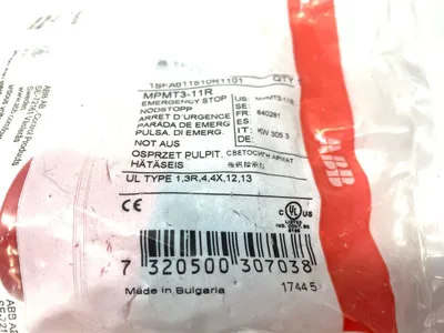 NEW ALLEN-BRADLEY RED EMERGENCY STOP 22MM