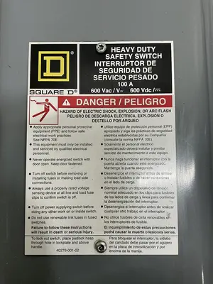 USED SQUARE D HU363