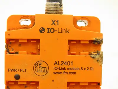 IFM  AL2401 IO-Link Compact Line Module 8 x 2 Inputs M12 IP67 18-30 VDC