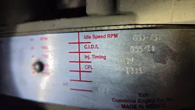 USED CUMMINS/STAMFORD 300KW DIESEL GENERATOR