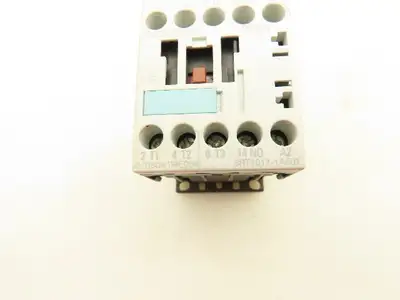 Siemens 3RT1017-1AF01 Contactor 110V 12A 3 Pole 10HP Max