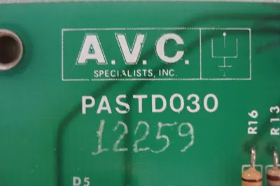USED AVC PASTD030 12259 BOARD