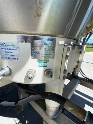 Westfalia SC 35-03-577 Hydrostop separator skid, 316SS.