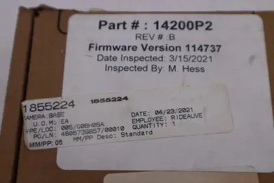 Used _UNKNOWN_ _UNKNOWN_ Frame Grabbers & Cameras Pennsylvania US | Global Equipment International, LLC #1432011