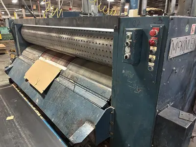 66″ x 110″ MckInley 2 color Rotary Die Cutter