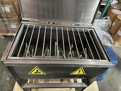 New NEC 10 Cu Ft Stainless Steel Double Ribbon Blender