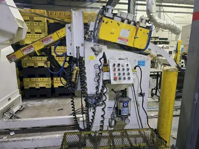 15,000 LBS X 18" X 0.310" COE PRESS EQUIPMENT FEED LINE, COIL REEL & CAR WITH STRAIGHTENER: STOCK #23438