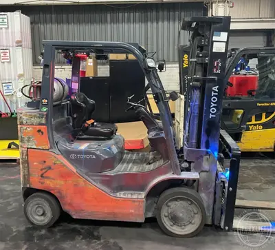 Used 2016 TOYOTA 8FGCU35 Liquid Propane Forklifts Illinois US | Forklift Exchange #1274795