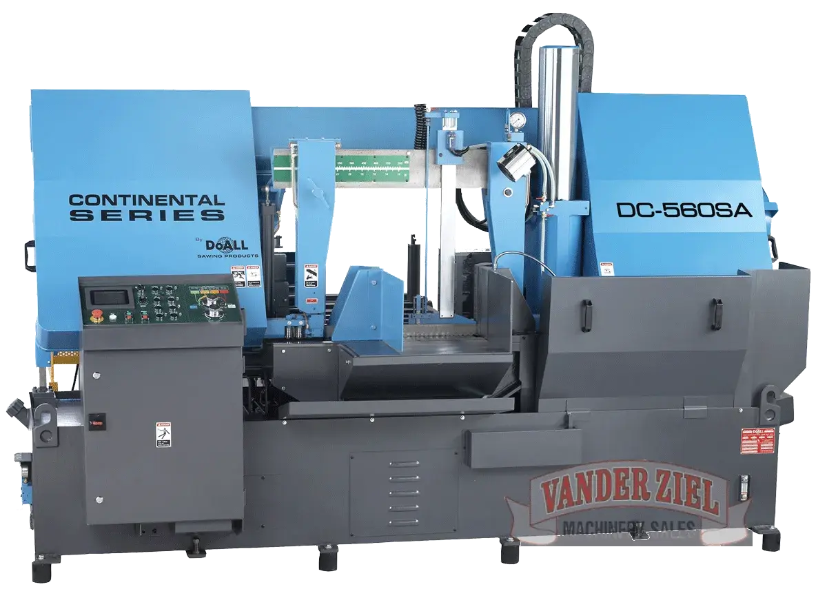 New | in-Stock DOALL DC-560SA Horizontal Band Saws Michigan US | Vander Ziel Machinery Sales #480303
