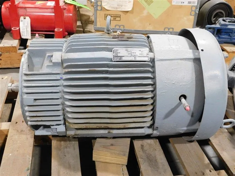 Westinghouse 10HP Motor 3Ph 250HP Frame 14A 60Cy 1100 RPM 460V Rebuilt