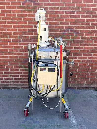 Used PRECISION STAINLESS 400 LITER STAINLESS STEEL JACKETED REACTOR W/ AGITATOR Jacketed Tanks | Equipment Lab #486355