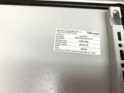 USED RITTAL AX COMPACT CONTROL CABINET ENCLOSURE 600 X 380 X 350