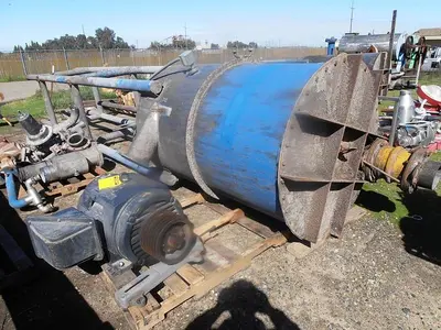 Filter, Rotary, Vac, 10' x 20', S/st, Precoat, Ametek, #S741653