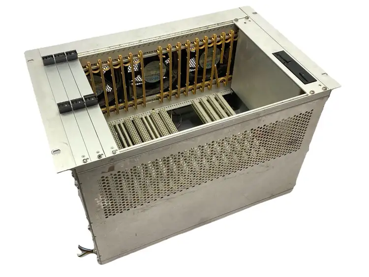 Used HOMAG GQ PLC CHASSIS 20-SLOT W/ FLOPPY READER PLC Chassis | Maverick Industrial Sales #1105578