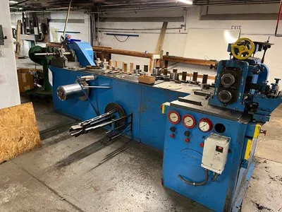 1969 STANAT 8" x 3" s-190 RING SLITTING LINE (14536) SLITTING LINES | Machinery International LLC (20)