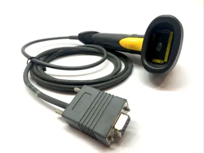 USED SYMBOL BARCODE SCANNER W/ CBA-R01-S07PAR VGA CABLE