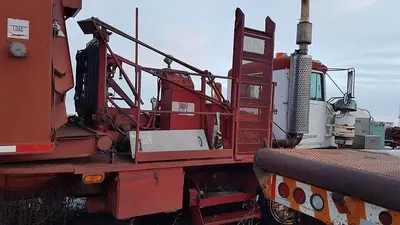 USED 1981 KENWORTH C500 CONVENTIONAL 4 AXLE OILFIELD PUMP TRUCK