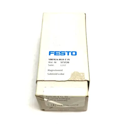 USED FESTO SOLENOID VALVE 5/3 EXHAUSTED
