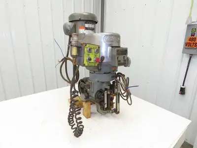 Bridgeport Knee Mill Milling Machine Head & Spindle Only No Base 2Hp 460V 3Ph