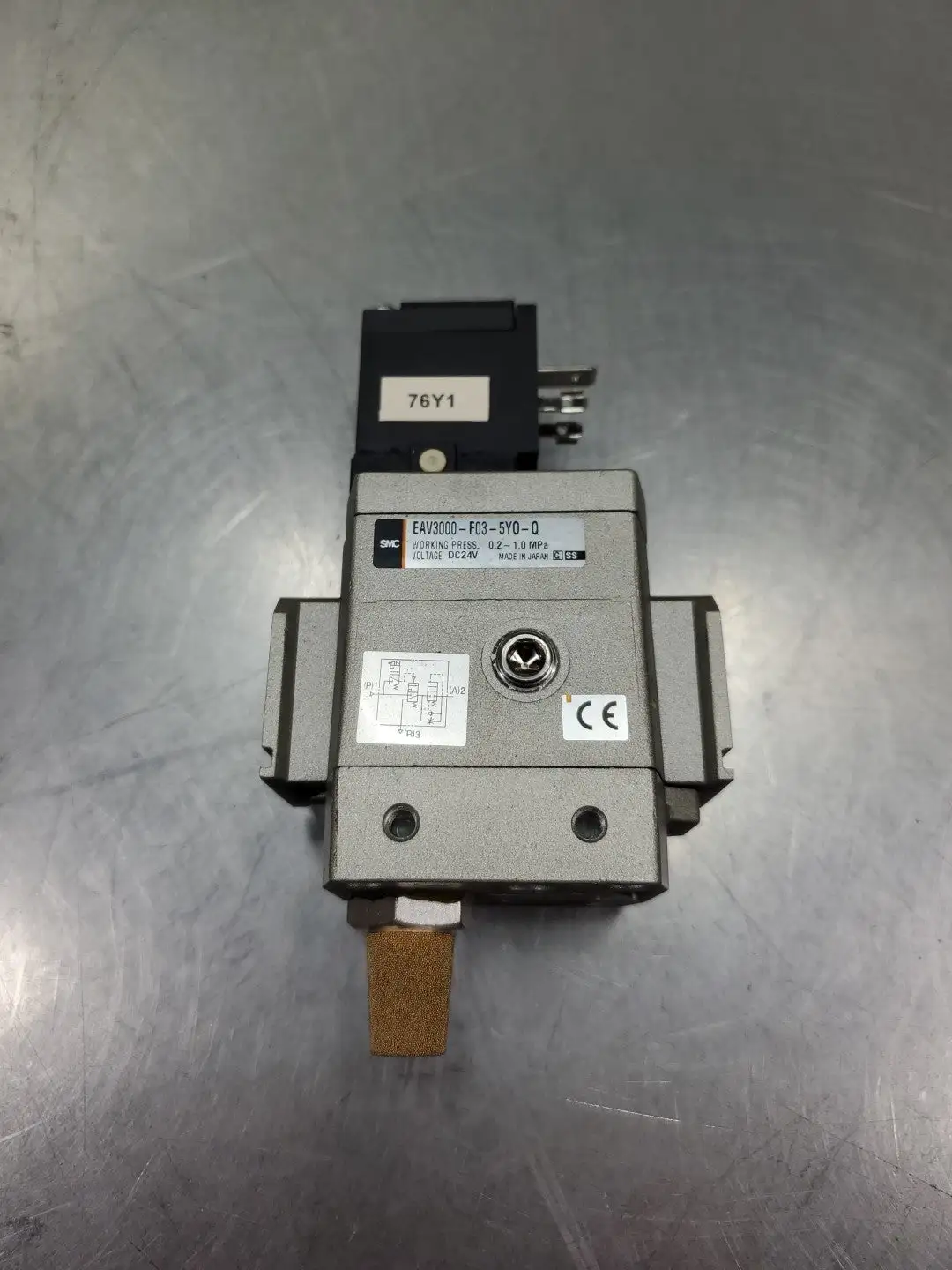 SMC EAV3000-F03-5YO-Q Soft Start-Up BodyPort Valve. 6E-12