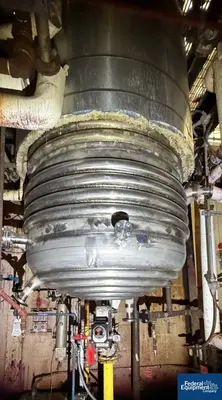 USED IPS 1,200 Gal IPS Reactor, 316 S/S, 90/100#