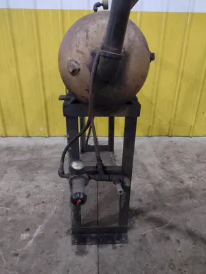 7 TON AIRAM ARDCOR PNEUMATIC 4 POST CUTOFF PRESS: YOBRO #25223