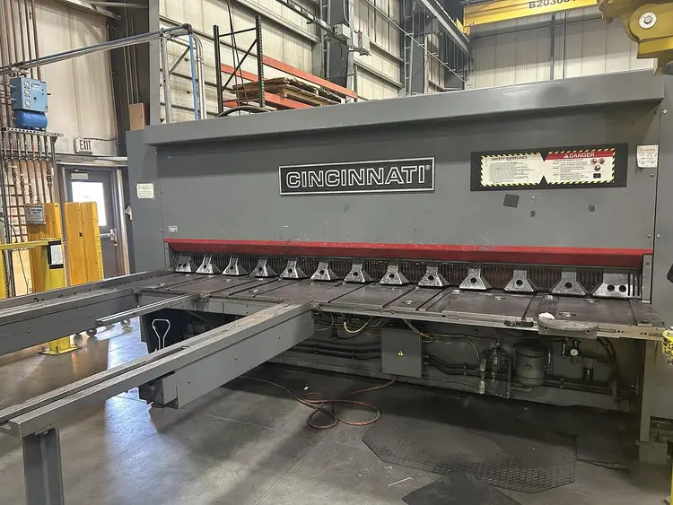 Used 2015 CINCINNATI INC 375HS12 Power Squaring Shears (Inch) Georgia US | Shub Machinery #326083