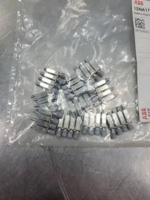 ABB 1SNA176280R0500 TERMINAL BLOCKS, BJMI5-4 POLES JUMPER, Lot of 10. 4F-47/1