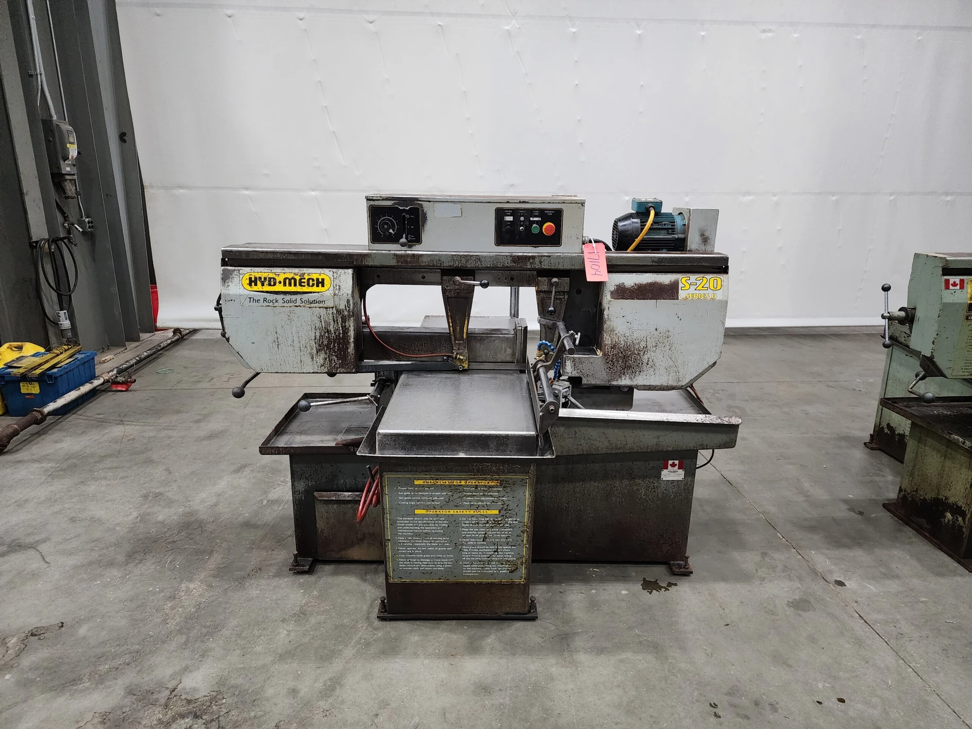 Hyd Mech S-20 Horizontal Saw