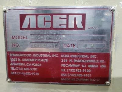 1998 ACER AGS-1224AHD Grinders, Horizontal Surface | Cleveland Machinery Sales, Inc. (6)