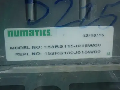 NEW NUMATICS 153RS115J016W00