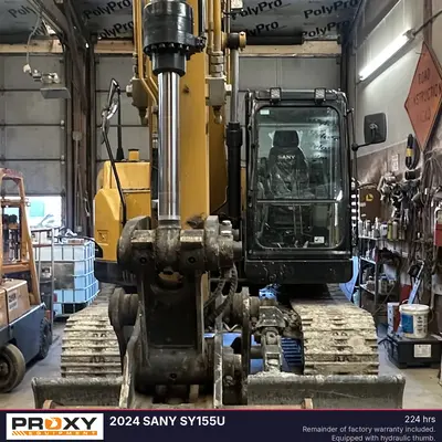 Used 2024 SANY SY155U Excavators Ohio US | Proxy Equipment #1379642
