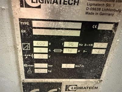 Used 2001 LIGMATECH MPH 21/6 Case Clamps New York US | MachineryMax #1502445
