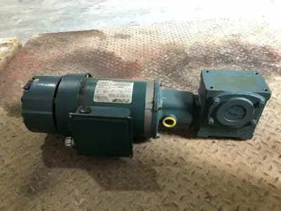 Dodge Tigear 2 20A15R14 Gear Drive/Speed Reducer w/ Brake 15:1 1HP 1725RPM 3PH