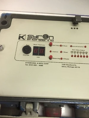 USED Syron Engineering SNr. 20.05-51