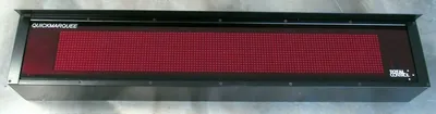 NEW TOTAL CONTROL PRODUCTS QM1104R0A QUICK MARQUEE RED 4-1/2"x36" QM1104R0A D