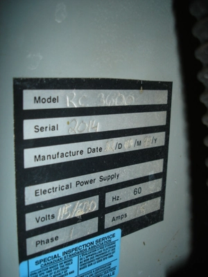 Used _UNKNOWN_ RC 3600 Reverse Osmosis Equipment Minnesota US | A&I Equipment #1317096