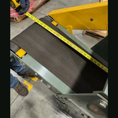 10in Wide x 71in Long Inclined Conveyor