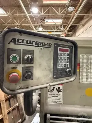 Used 2008 ACCURSHEAR 625012 Power Squaring Shears (Inch) Arizona US | KD Machinery #1279171