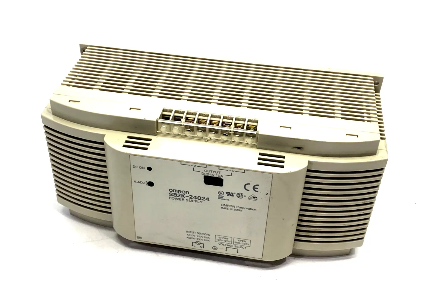 Omron S82K-24024 Power Supply 24VDC 10A