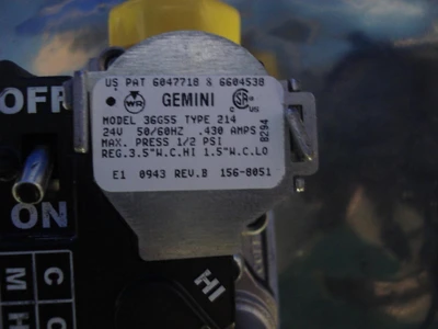 Used GEMINI VALVE _UNKNOWN_ Valves/Fittings | OCO Industrial #1625637