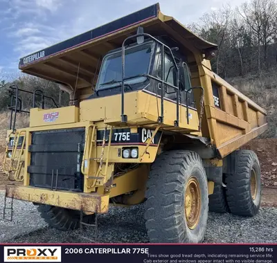 Used 2006 CATERPILLAR 775E Dump trucks Oklahoma US | Proxy Equipment #1381674