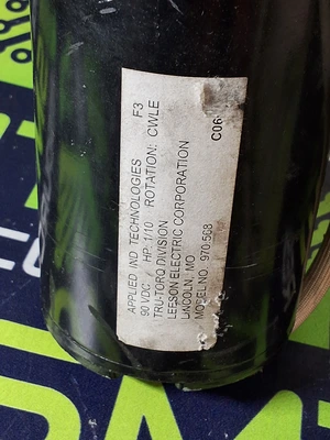 LEESON 970.568 ELECTROVERT REFLOW SOLDERING SPIN MOTOR