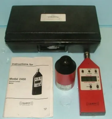 QTY. 1. QUEST ELECTRONICS SOUND LEVEL METER MODEL ...