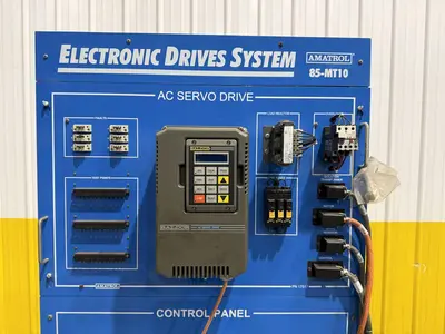 AMATROL MODEL #85-MT10 ELECTRONIC DRIVES SYSTEM TRAINING & TESTING STAND: YOBRO #24915