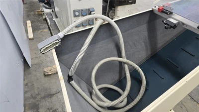 11.5" W x 72" L Valois Portable Elevator Hopper Conveyor