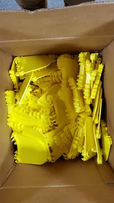New | in-Stock UNEX SPAN TRACK WHEEL BED INFEED GUIDE Conveyor Parts Wisconsin US | Packer City Sales #1297983