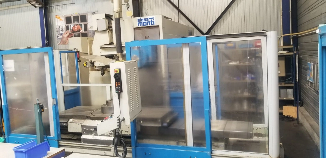 MONTI BFMO Bed Type Mill, in very good used condition, POA