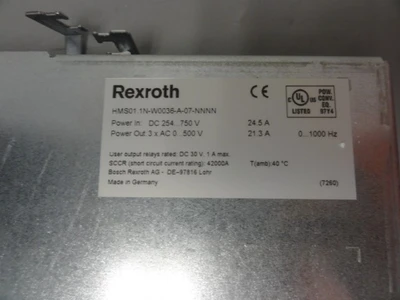 NEW REXROTH HMS01.1N-W0036-A-07-NNNN