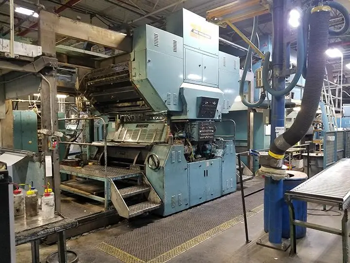 Used 2001 TIMSON T-48A ZMR (2) UNIT WEB OFFSET PRESS - 48PP Miscellaneous Printing & Paper Equipment Illinois US | Machinery Solutions Group, Inc. 4 #66529